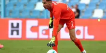 Calcio, Napoli, Meret frattura a un piede, stop due mesi