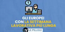 Gli europei con la settimana lavorativa più lunga