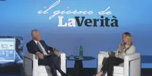 Belpietro intervista il premier Meloni a «Il giorno de La Verità»