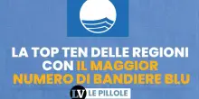 La top ten delle regioni con più spiagge blu