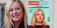 Meloni sulla copertina dell’«Express». Altra botta all’armata BrancaSchlein