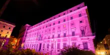 La prevenzione è il nostro capolavoro. Palazzo Chigi si illumina