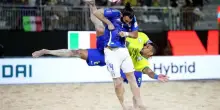 Beach Soccer, l'Italia sfiora l'impresa al Mondiale: il Brasile vince 2-1