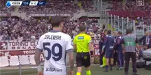 Torino-Inter si ferma: un tifoso cade in curva Maratona. La reazione dei giocatori in campo