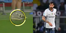Acerbi e lo scarpino bucato portafortuna: gol contro il Barcellona e indossato contro il Torino