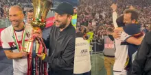 Cremonini, che festa per il Bologna: “La Coppa è per mio padre”