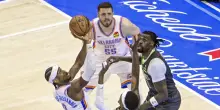 Playoff Nba, finale Western Conference: Oklahoma travolge Minnesota in gara 1