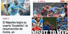 Napoli campione d'Italia, la reazione della stampa estera