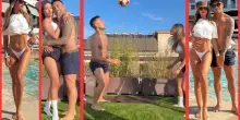 Lautaro Martinez palleggia con la moglie e arriva una richiesta speciale