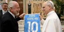 Papa Leone XIV accoglie il Napoli: "Dicono che sono romanista, ma..."