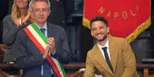 Mertens cittadino onorario di Napoli: «Qui ho capito cosa vuol dire sentirsi a casa»