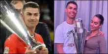 Cristiano Ronaldo trionfa, la dolce dedica di Georgina sui social