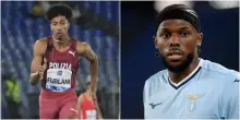 Mattia Furlani sfida Nuno Tavares: la folle proposta per correre i 100 metri è un derby Roma-Lazio