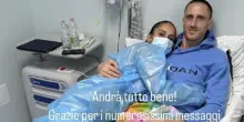 Polonara, il toccante messaggio dall'ospedale: "Andrà tutto bene"