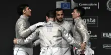Europei di scherma, riscatto sciabola: è argento nella prova a squadre