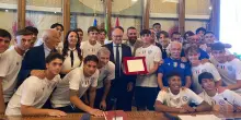 De Rossi premiato in Campidoglio con l'Ostiamare: "Saremo un sostegno per Roma e Lazio"