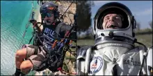 È morto Baumgartner, famoso per il lancio dalla stratosfera: fatale un malore in volo