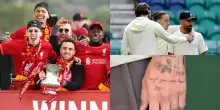 Diogo Jota, un compagno del Liverpool gli dedica un tatuaggio. E l'Inghilterra si commuove