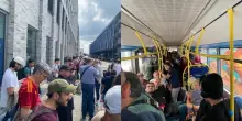 Aereo, treno e autobus: l’incredibile viaggio dei tifosi della Roma per Kaiserslautern