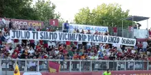 Roma, la vicinanza dei tifosi a Julio Sergio e lo striscione esposto contro il Cannes
