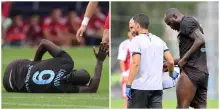 Ansia per l'infortunio di Lukaku, il Napoli pensa di tornare sul mercato