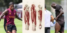 Lesione retto femorale da Bailey a Lukaku: tempi di recupero, terapia o operazione, cosa c'è da sapere