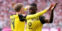 Bundesliga, tris del Dortmund: brilla Guirassy. Wolfsburg fermato in casa