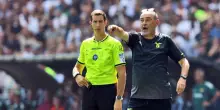 Sarri conferenza diretta: le parole del tecnico della Lazio dopo il derby LIVE