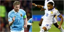 Qualificazioni Mondiali: De Bruyne trascina il Belgio, alla Francia non basta Nkunku