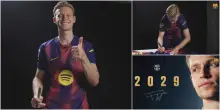 De Jong rinnova col Barcellona e si emoziona: le parole dopo la firma