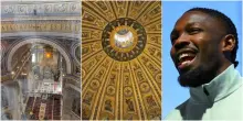 Marcus Thuram fa il turista a Roma: incantato dalle meraviglie nella Basilica di San Pietro