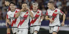 Liga, pari dell'Athletic Bilbao. Tris del Rayo Vallecano sul Levante