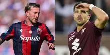Dove vedere Bologna-Torino in tv? Dazn o Sky, orario