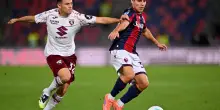 Bologna-Torino finisce 0-0:Adams prende la traversa, Paleari al top