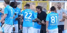 Inter spremuta dalla Champions, Conte affila il Napoli per il Genoa