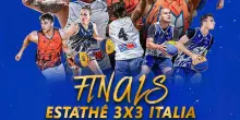 Il 30 luglio al via le Estathé3×3 Italia Finals. In palio a Riccione i titoli3×3 Open, U18, U16, U14. Fasi Finali su YouTube