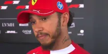 Hamilton, frustrazione totale: "Forse la Ferrari deve cambiare pilota"
