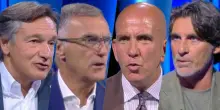 "Vlahovic? Lo tengo": Bergomi romantico, "macello" Di Canio, David impressiona. L'analisi Juve a Sky
