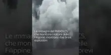 Filippine, il vulcano Taal erutta cenere e vapore per 2 km