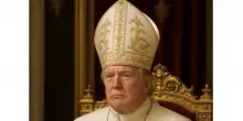 Trump vestito da papa sui social della Casa Bianca