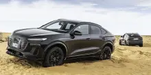 Audi SQ6 Sportback, la prova nel deserto della Tunisia: avventura tra le dune con il suv elettrico