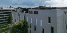 Padova, inaugurato lo studentato in legno: 230 posti letto, sale studio, palestra e rooftop