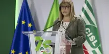 Fumarola (Cisl): “Landini e lo sciopero su Gaza? Stando con gli antagonisti rischia di favorire l'estremismo”