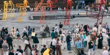 L’estero traina Pitti uomo 108