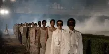 Dior sfila a Roma con fantasmi couture