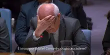 L'ambasciatore palestinese in lacrime al Consiglio di Sicurezza ONU