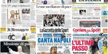 Le prime pagine dei quotidiani di oggi 19 maggio: la rassegna stampa