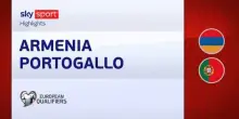 Armenia-Portogallo 0-5: gol e highlights