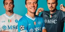 Come cambiano le maglie del Napoli per la Champions League