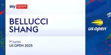 Bellucci-Shang: highlights US Open